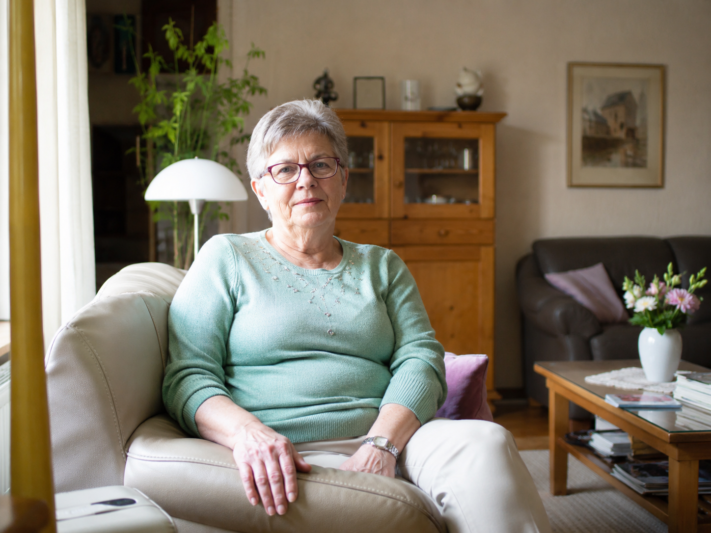 ÄlterePersonWohnzimmer